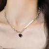 Sweet Irregular Minimalist Temperament Pearl Neck Chain Tassel Choker Necklaces For Women Anniversary Trendy Jewelry Gift