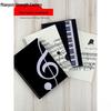 Large Space Loose-Leaf Music Staff Notebook for Piano Students - Professional Music Score & Theory