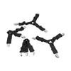 4PCS Elastic Bed Sheet Grippers Bed Sheet Clips Mattress Cover Blankets Holder Fastener Home