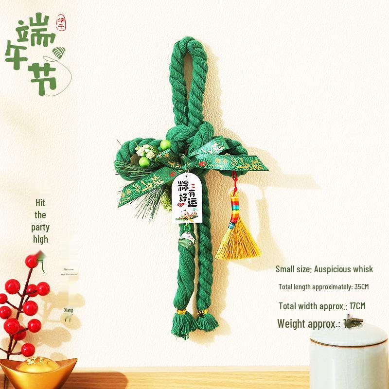 Dragon Boat Festival Wanzi Knot Pendant - Peace Ornament and Cultural Gift