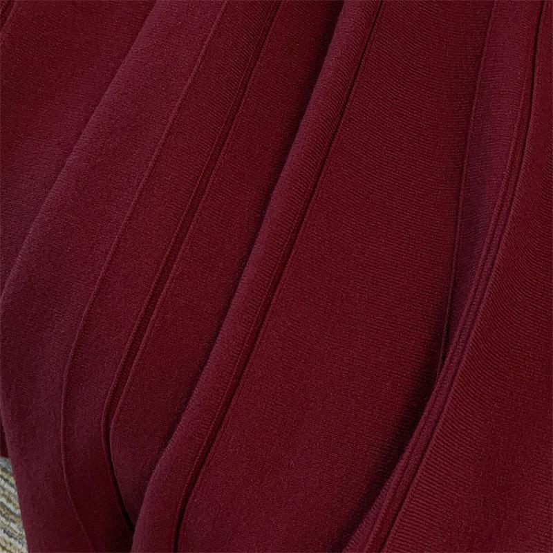 Plus-Size A-Line Sweater Skirt for Women - Slimming, Long, and Loose Fit