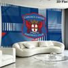 Carlisle United Wall Tapestry Aesthetic Wall Hanging Printed Fabric Blanket Decorative Tapestries for Bedroom Living Room Home Decor