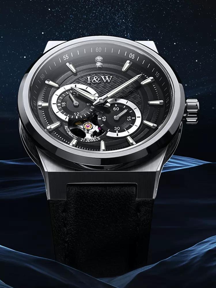 IW Top Brand Luxury Men's Sports Watches 5ATM Waterproof Automatic Mechanical Watch Men Military Wrist Watch Male relogio