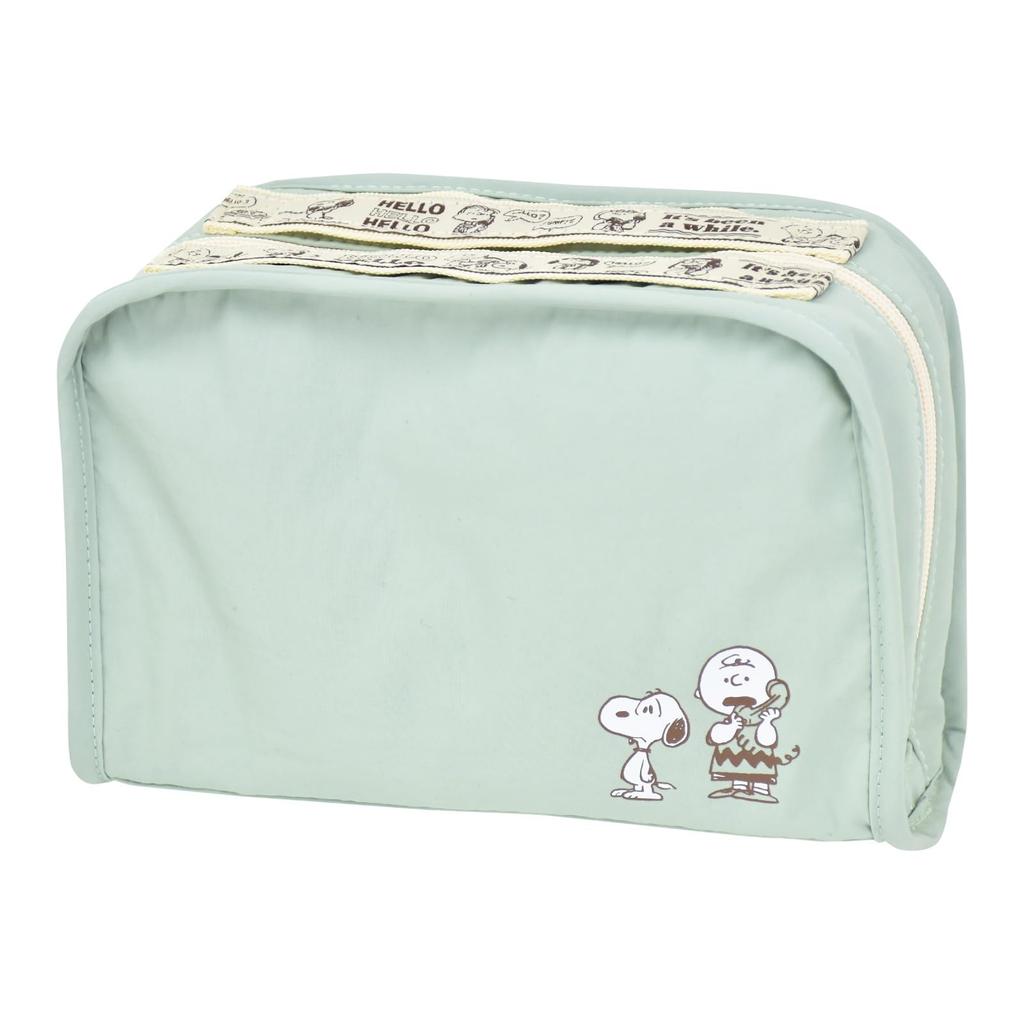 Cosmetic Pouch with Multiple Dividers, GR Snoopy Travel Design, SPZ-4110