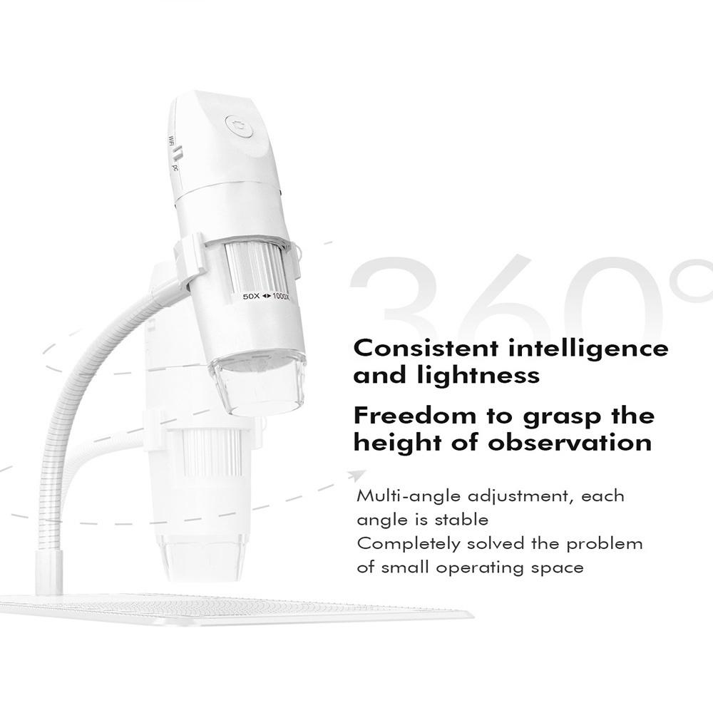 1080P Digital Microscope WiFi Inskam 316 Mobile USB Microscope Camera Solid Tube Frame Switch for Computer