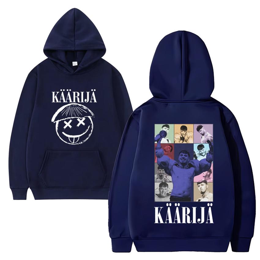 Käärijä Sänger The Eras Tour Doppelseitiger Druck Hoodie Unisex Lässig Fleece Langarm Streetwear Männer Frauen Vintage Sweatshirt