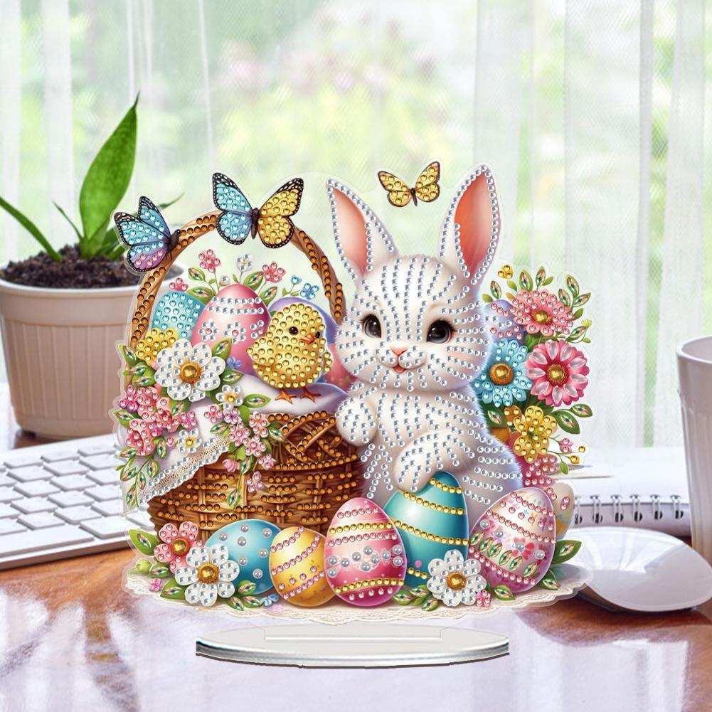 Animal Table Top Diamond Painting Ornament Kits Acrylic 5D DIY Diamond Art Tabletop Decorations Bedroom Table Decor