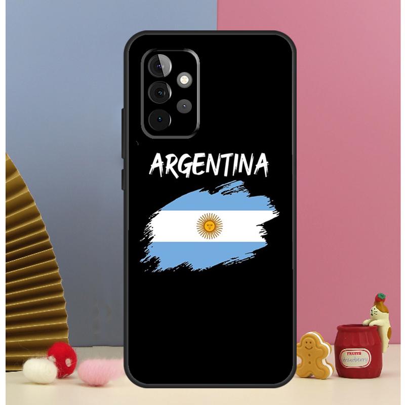 Argentina Flag Phone Case For Samsung Galaxy A12 A32 A52 A14 A24 A34 A54 A53 A33 A13 A15 A25 A71 A51 Cover