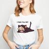 My Hero Academia Funny Anime Tshirt Women I Hate You All Letter Print T Shirt Femme Harajuku Shirt Kawaii Clothes Female T-Shirt