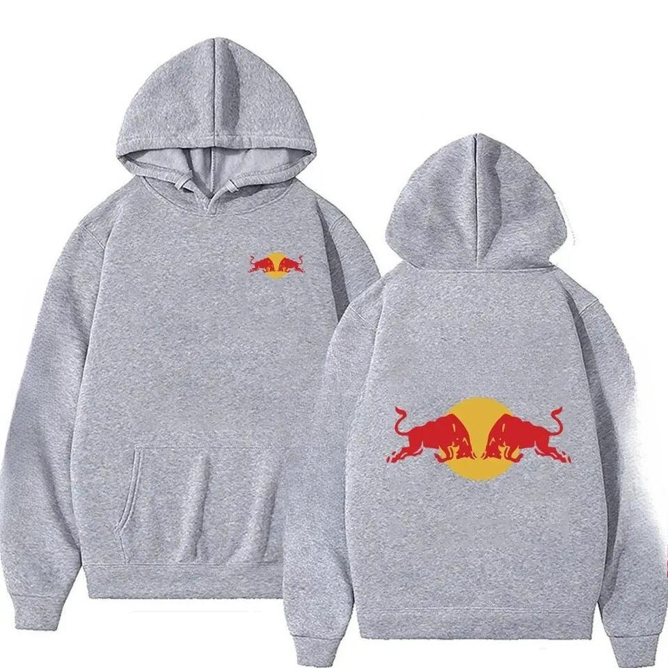 

Men s Hoodie Spring Autumn Men Casual Fashion Long Sleeve Hoodies Loose Comfortable Warm Sports Hoodies 3XL сірий