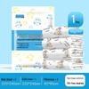 Disposable 4-Piece Bedding Set: Fitted Sheet, Duvet Cover, Pillowcases - Thick, Oversized, Hotel-Grade, Portable, Dirt-Proof.