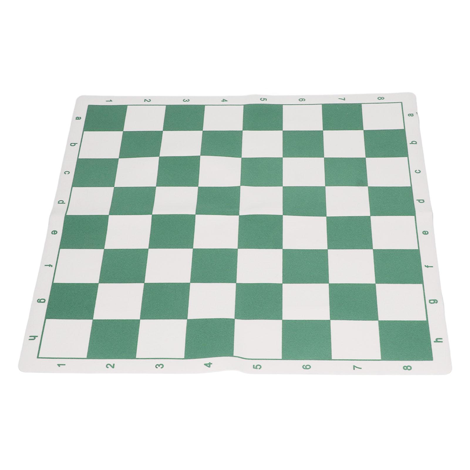 Alleen Schaakbord Draagbaar Internationaal Schaakbord PU Leer Vrijetijdssport Accessoires