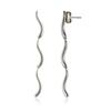 Skagen Women's ESSENTIAL WAVES Stainless Steel Long Drop Earrings, SKJ1792040