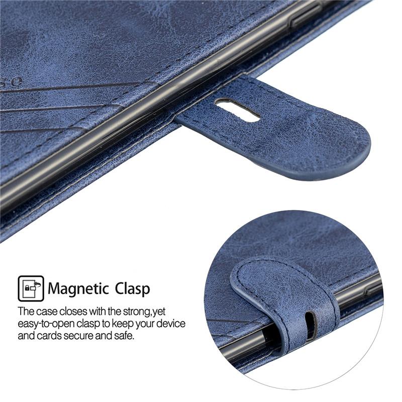 Kožené flipové pouzdro pro Samsung Galaxy A10s s magnetickým krytem pro Samsung A10s a107F