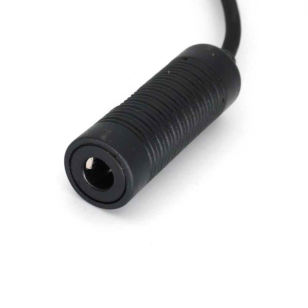 1 X Helicopter Aviation Headphone Adapter Cable For 7.1mm To GA Dual Plug 40cm