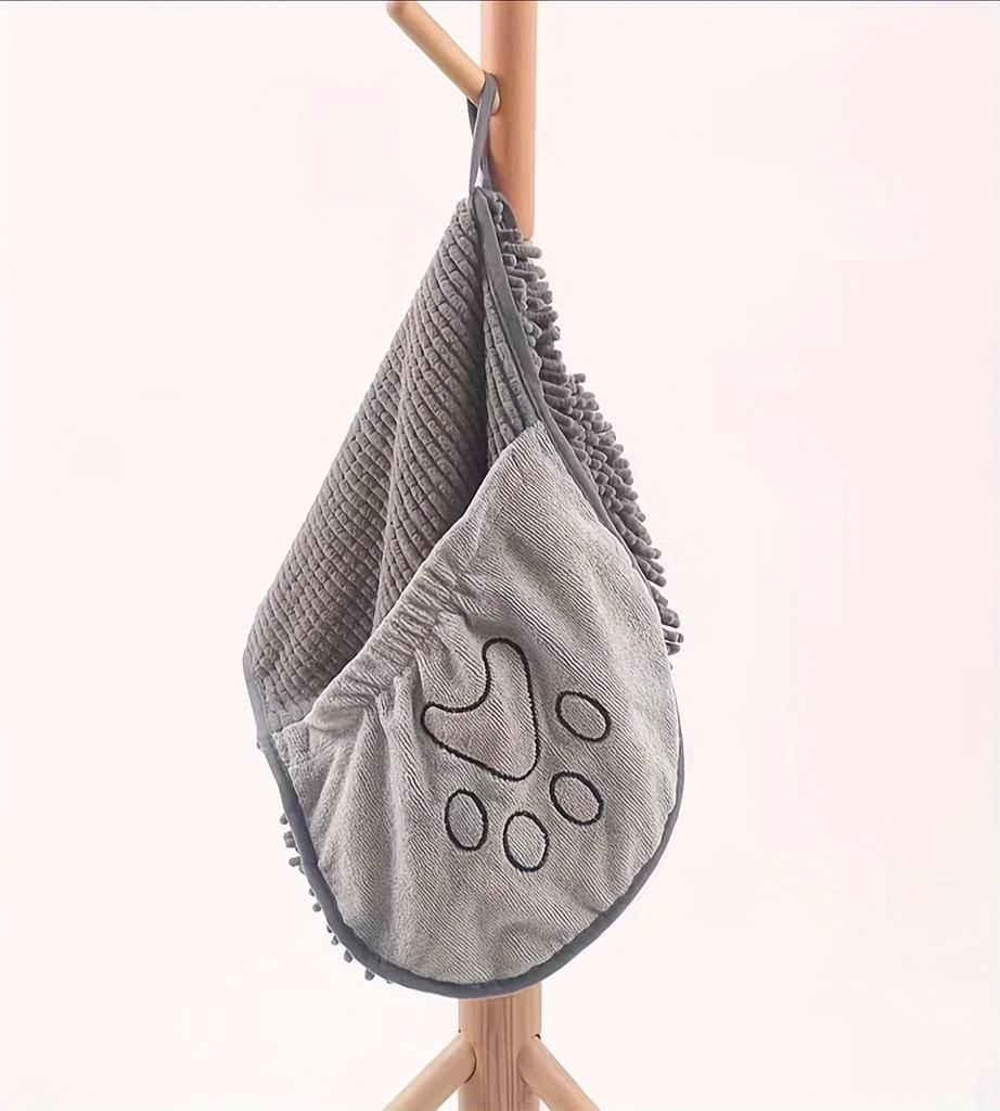 Non-Toxic Super Absorbent Big Puppy Pet Dog Towel Bathrobe Bath Towels Quick-Drying Cat Bath Towel Bath Supplies Dog Towel Microfiber