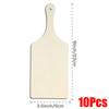 3/6/10Pcs Wooden Mini Cutting Board Unfinished Wood Craft Board Christmas Children DIY Graffiti painting Blank Chopping Board