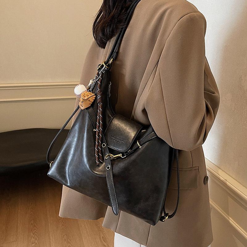 Autumn and Winter Large-capacity Backpack Bag Women's New Fashion Commuter Bag Versatile Shoulder Tote Bag Multi-purpose Women's Bag