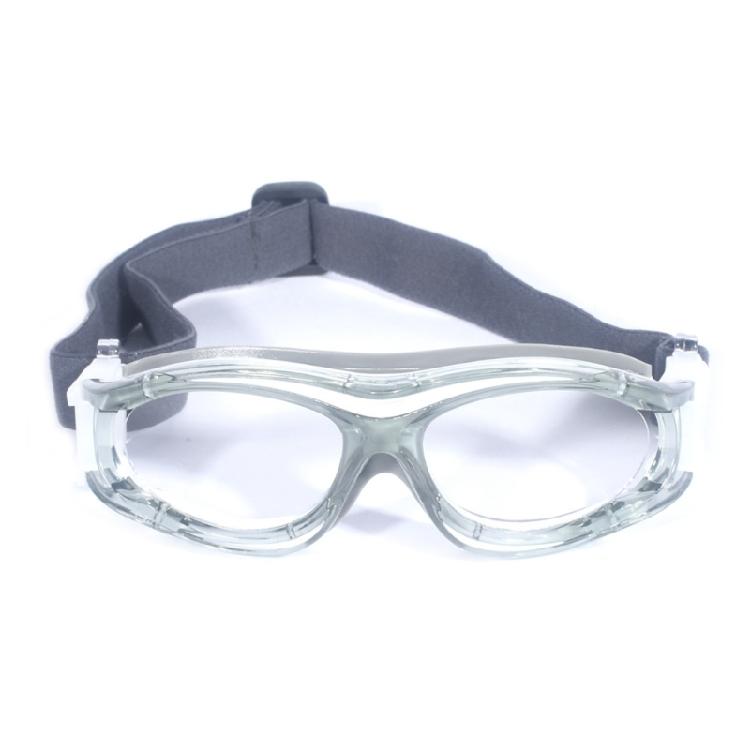 

Kids Protective Safety Glasses with Adjustable Strap Cycling Basketball Football Glasses Sport Eyeglasses Sport Goggles сірий