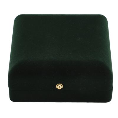Velvet Jewelry Box Light Luxury Elegant Stylish Jewelry Organizer Box for Birthday Mother Day Valentine Day Atrovirens