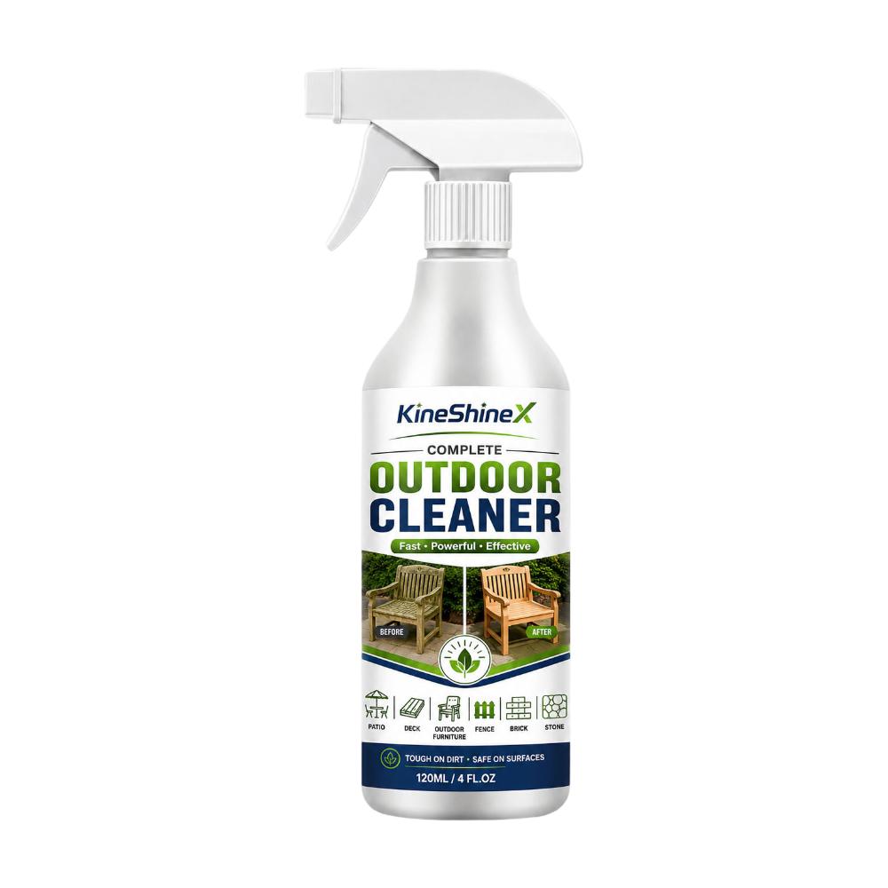 Outdoor Cleaner Spray Multi Surface Outdoor Cleaning Liquid For Patio Deck Furniture Fence Brick Stone