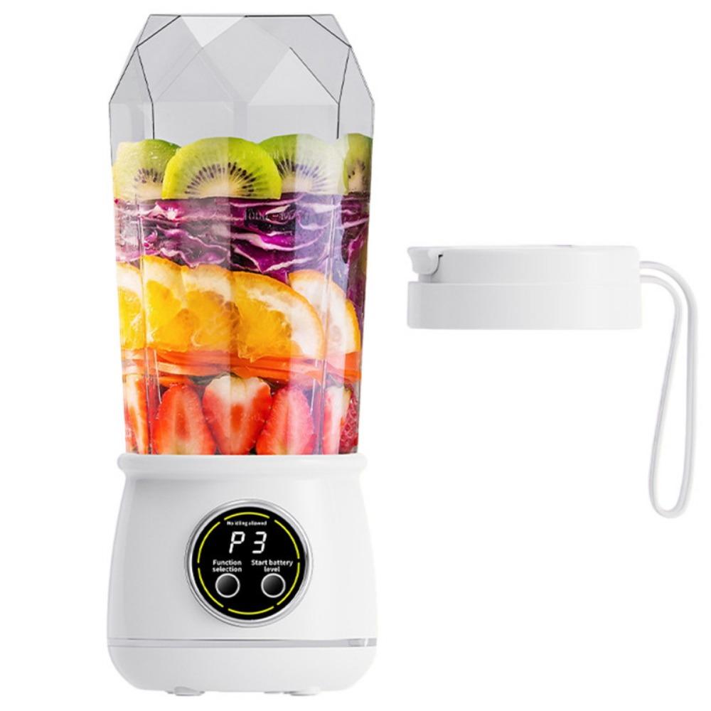 550ml Handheld Blender Bottle Wireless Ice Crusher Portable Electric Juice Blender Cup  Home Use