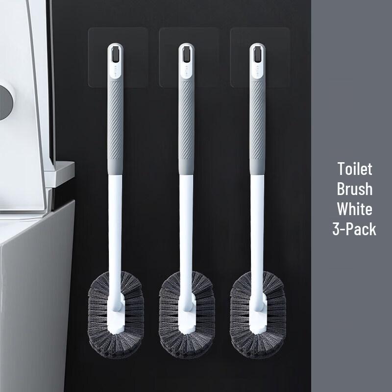 LIEI Wall-Mounted Soft Bristle Toilet Brush