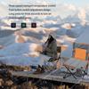 Foldable Heated Seat Cushion 3 Fold USB Heating Adjustable Temperature Heated Folding Chair Cushion Pad for Camping Hiking