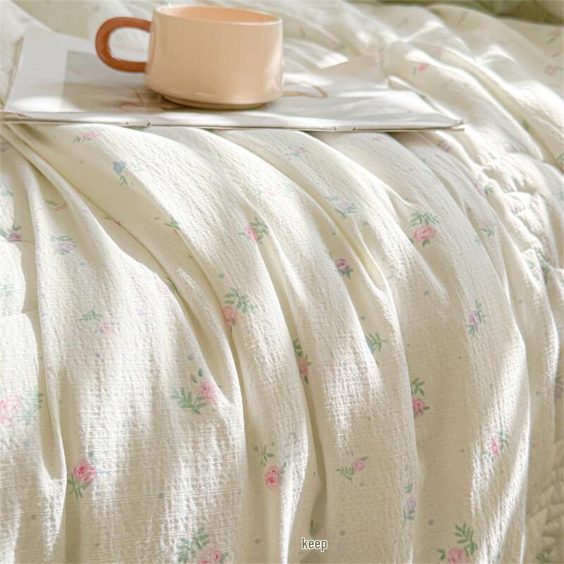 Belle Anna Cloud Double Gauze Summer Quilt