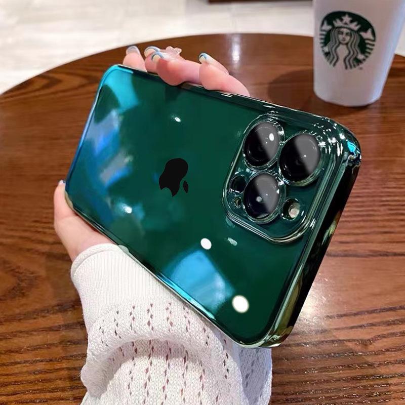 

Встроенная пылезащитная сетка подходит для чехлов для телефонов iPhone 15 со встроенными защитными пленками для объектива, гальванизированные защитные чехлы для ПК iPhone 16E iPhone11ProMax