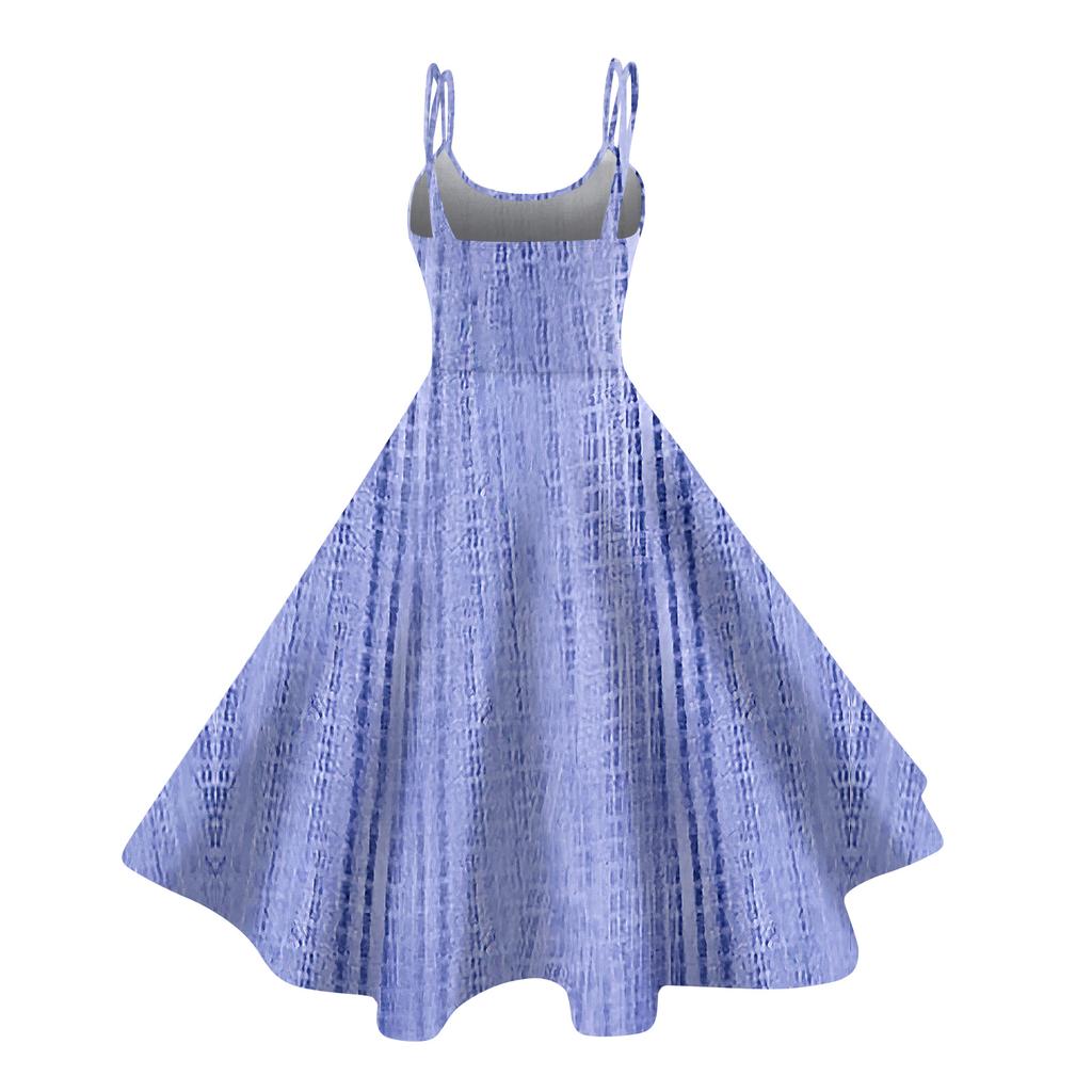 Children's Fashion Casual Sexy Retro Print Off-shoulder Punk Retro Dress