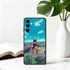K-Kikis D-Delivery KDS S-Service Phone Case Black Silicone Soft For Samsung Galaxy A73,A72,A71,A70,A53,A52,A51