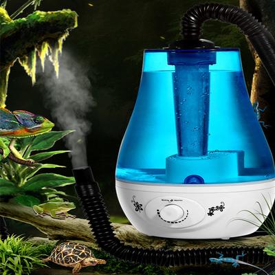 3L zvlhčovač pro plazy zamlžující zvlhčovač, ultra tichý výrobník mlhy s flexibilní hadicí