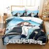 Anime Heavenly Delusion Bedding Set Duvet Cover Bed Set Quilt Cover Pillowcase Comforter King Queen Size Boys Adult Bedding Set