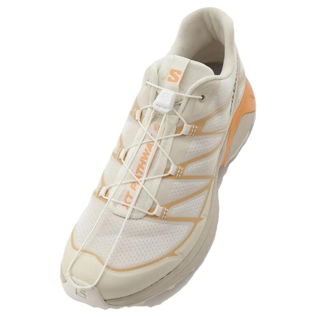 SALOMON Emmi X  XT-Pathway 2 Comfortable Durable Non-Slip Waterproof Low-Top Outdoor Functional Shoes Women Shoes White L47699000