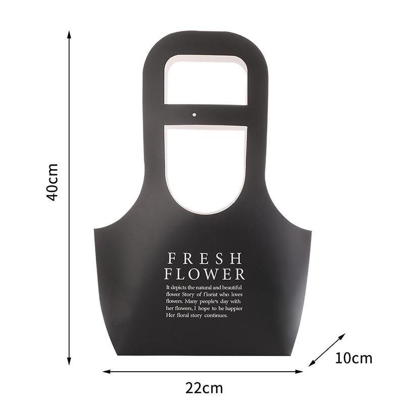 Verpackung Blumenbox Rosenverpackung Handheld Wasserdicht Kraftpapiertüte Hochzeitsdekoration Geschenktüte Straußverpackungstüte