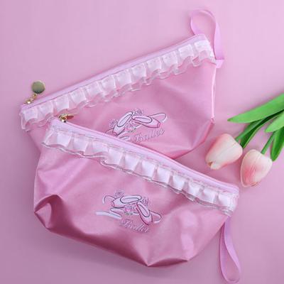 Dance Bag Shoes Storage Pouch Ballet Organizer Handbag Bags Pouches Satin Ballet Shoe Bag Dance Shoes Pouch
