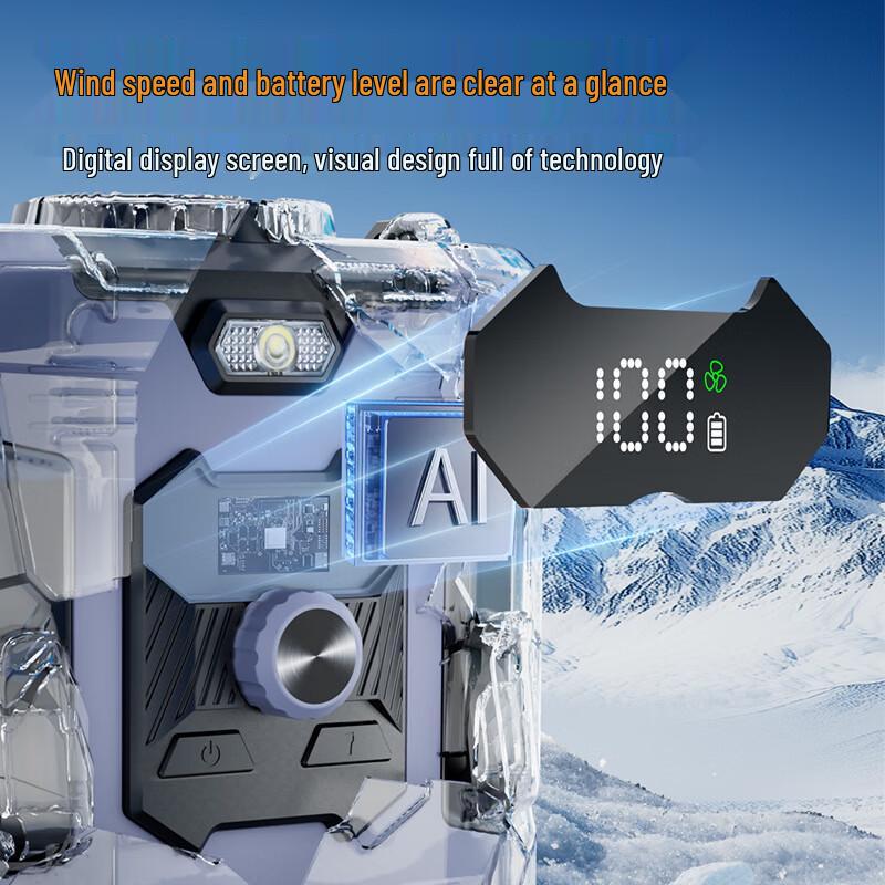 Yuzhuxun Portable Waist Clip Fan