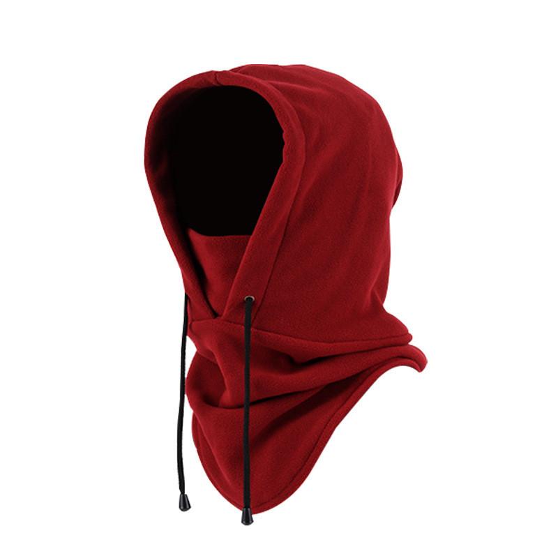 Winter Cycling Mask With Fleece Material For Outdoor Skiing And Running