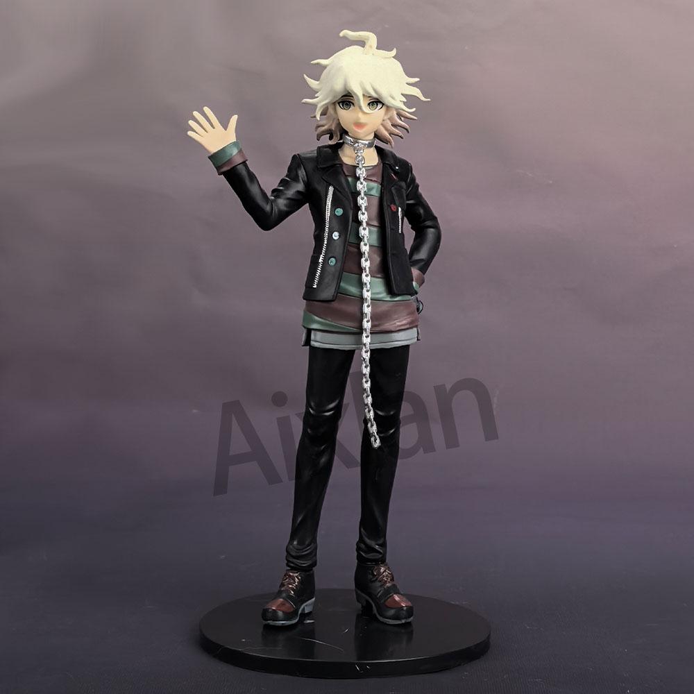 20cm Komaeda Nagito Anime Figure Danganronpa 1 2 Collectible Action Doll Miniature Toy Pop Up Parade