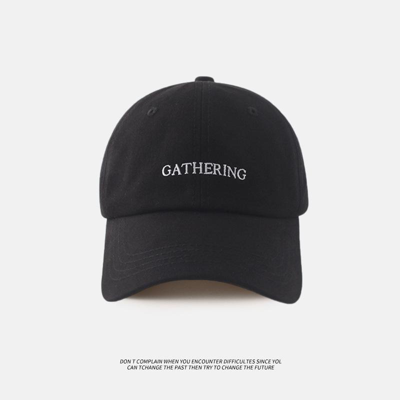 New Hat Women's Summer Big Brim Cap Showing Face Small Baseball Cap Men's Sun Hat