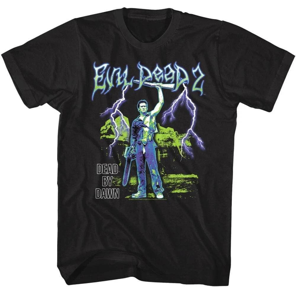 Evil Dead 2 Lightning Strike Men s T Shirt XL
