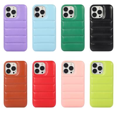 "Custodie per telefono in piumino di cotone stile INS transfrontaliero per Apple 15 Pro Max, 14, 13 iPhone XS, 12 e divani."