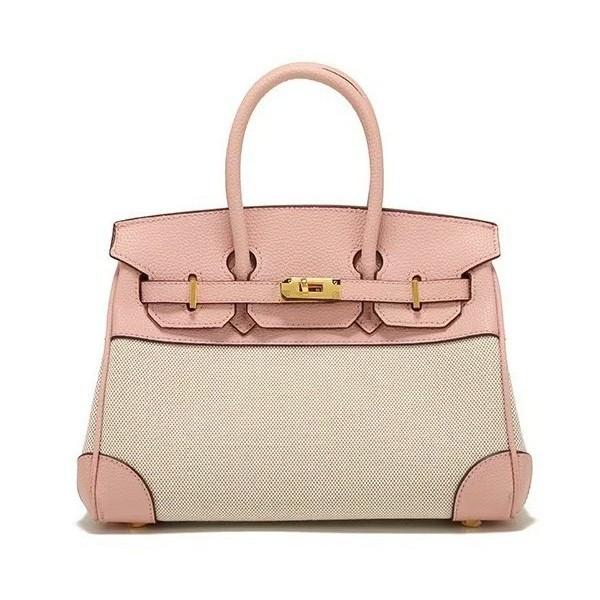 2025 Nuova borsa a contrasto platino borsa da lavoro di alta gamma borsa a tote in tela e pelle di grande capacità da donna all'ingrosso