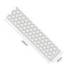 125 5D Diamond Painting Ruler Adjustment Fix Tool Metal Diamond Mesh Ruler Plum Blossom Grid Square Drill 10g/12g for Art Crafts
