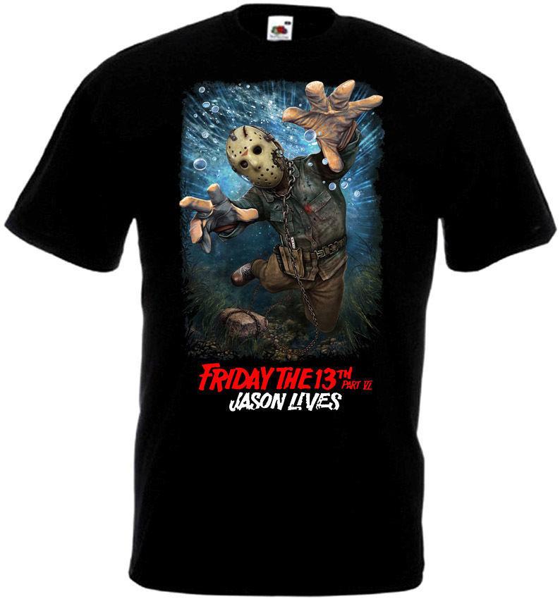 26 Friday The 13th v44 T shirt black movie poster all sizes S-5XL Unisex T-Shirt XXXXL