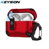 KEYSION Magnetic Automatic Switch Earphone Case for Airpods Pro 3 Pro 2 Shockproof Phone Stand Headphone Cover for AirPods 4 3 2 1