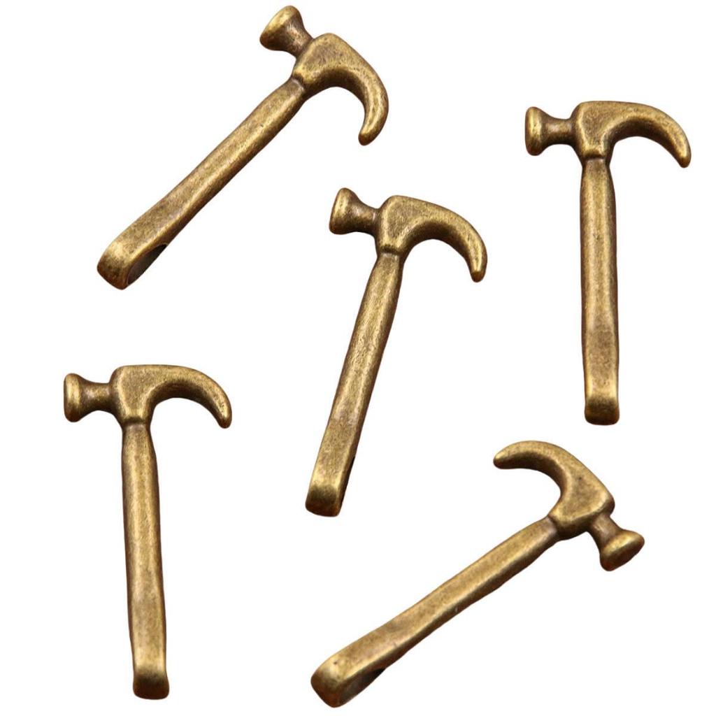 16 Stylish Alloy DIY Tool Charm Pendant: Saw & Knife Design