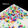1900Pcs Acrylic Beads Colorful Bucket Beads for DIY Bracelet Fashion Jewelry Making