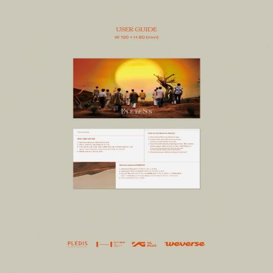 (4 GIFT) Seventeen 4th [Face the Sun] Weverse Albums Ver. (random Version)